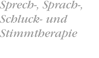 Sprech-, Sprach-,